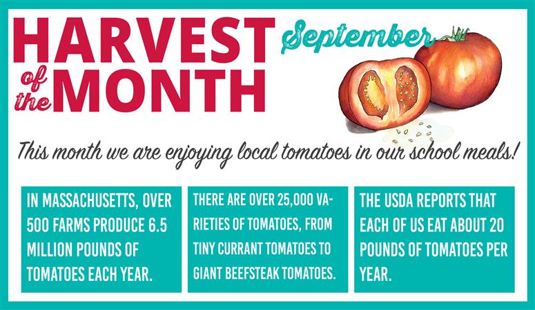 Harvest of the Month September Tomatoes